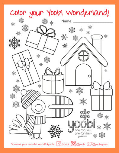 Color Your Yoobi Wonderland!