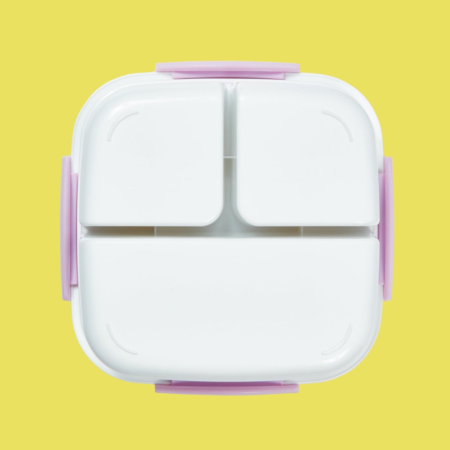 bottom of bento box, white