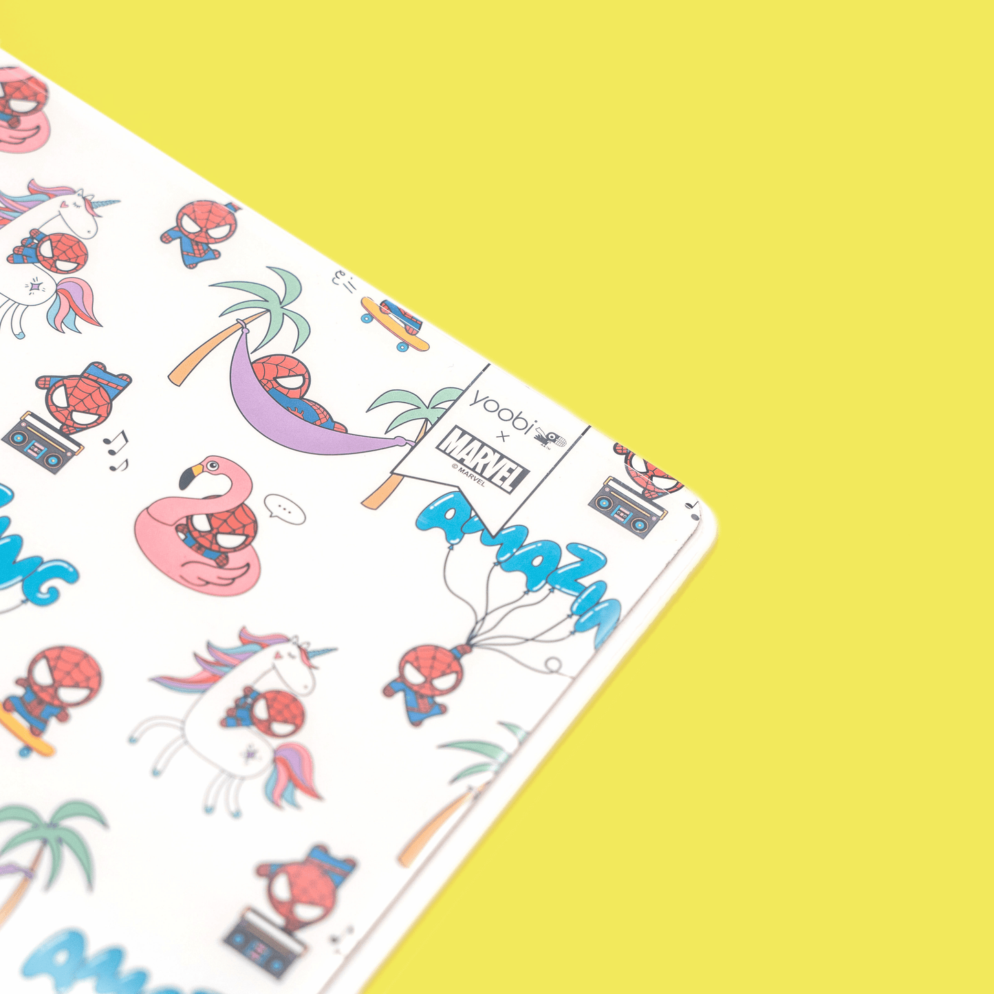 Yoobi x Marvel Spider-Man 1" Binder Set, 4 Pack